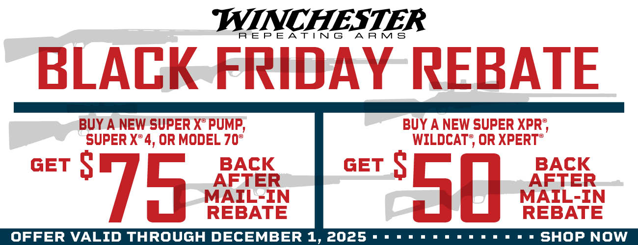 Winchester 2025 Black Friday Rebate